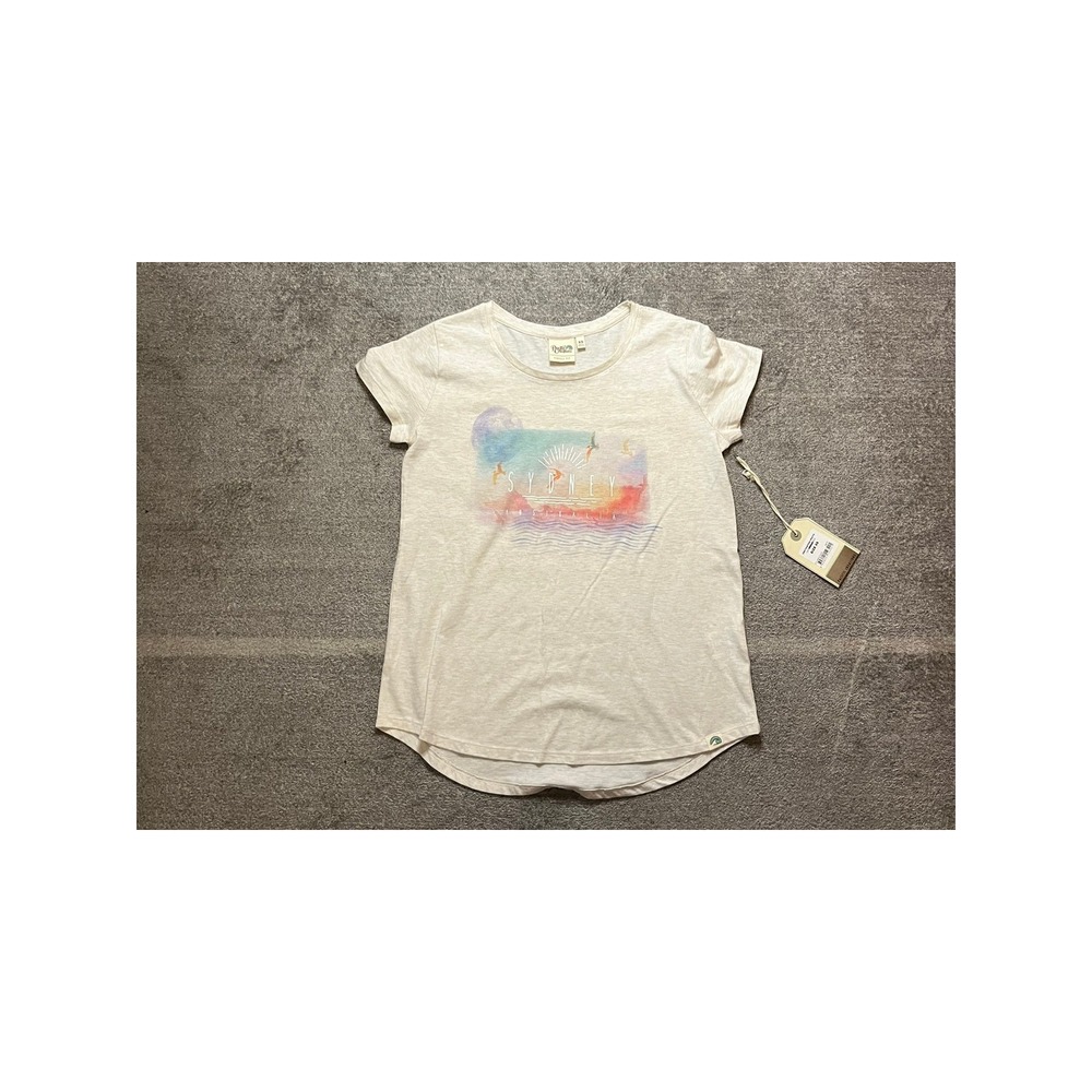 Pacific Creations Sydney Australia Graphic Tee NWT Oatmeal Heather XS